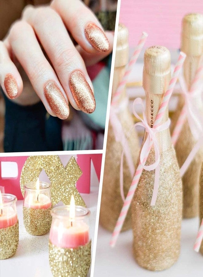 SNOOGG 350 Gram Extra Fine Gold Glitter for Resin Art, Nail Crafts, Sequins, Painting, Snow Globes, DIY Projects, and Holiday Decorations. - Image 5